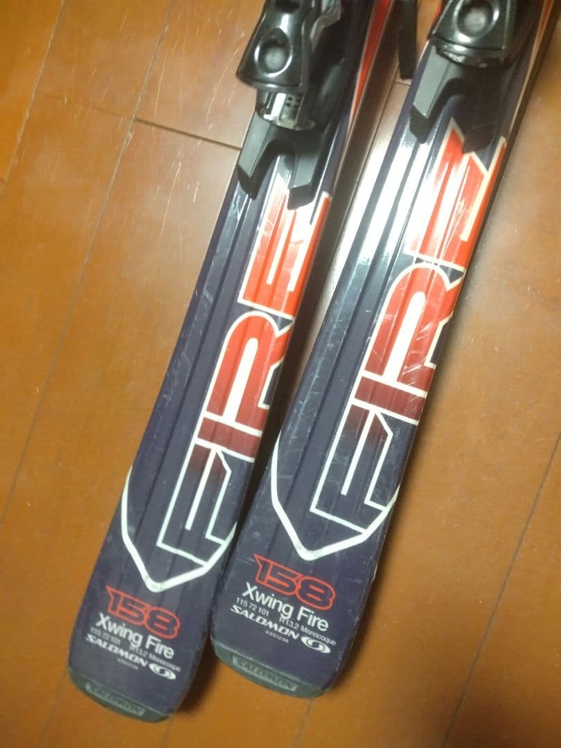 【SALOMON☆】158cm　スキー板セット♪　送料無料！