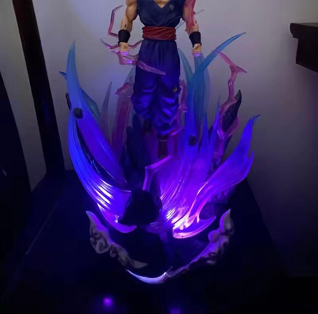 孫悟飯ビースト LED台座付き ガレージキッド フィギュア（差し替え頭3種）