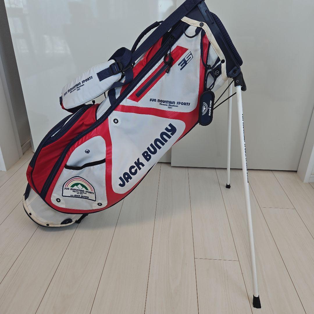 値下げジャックバニー サンマウンテン 限定コラボ キャディバッグ