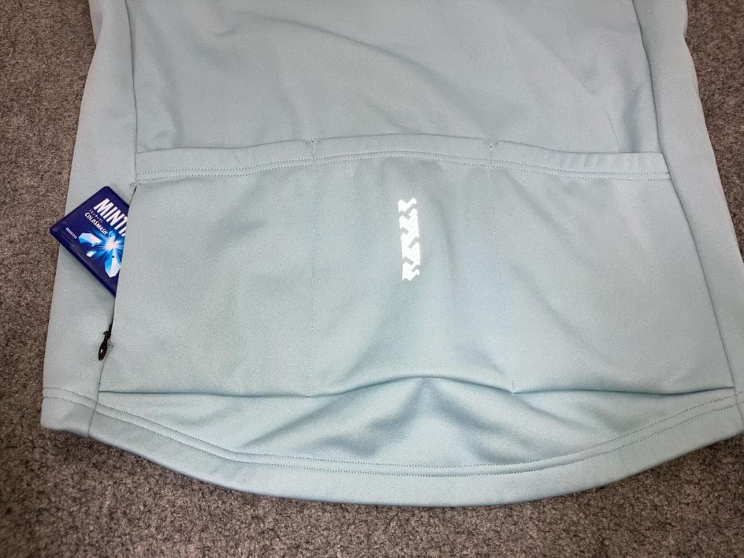 SHIMANO シマノ エレメント サイクリングジャケット ブルー XS