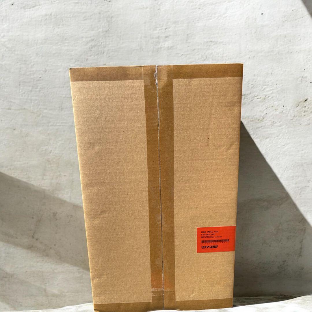 新品　未使用　サンゾー工務店 アイアンテーブルmini 専用収納ケース　セット