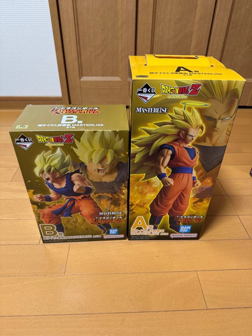一番くじ ドラゴンボールZ MASTERLISE A賞 B賞 孫悟空フィギュア