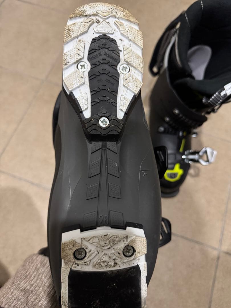 Salomon スキー ブーツ(男性用) 黒/黄