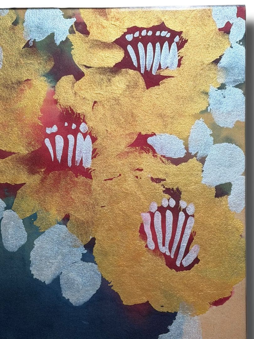 #佐藤勝彦 作 無盡蔵 無尽蔵　額装 日本画 水彩画