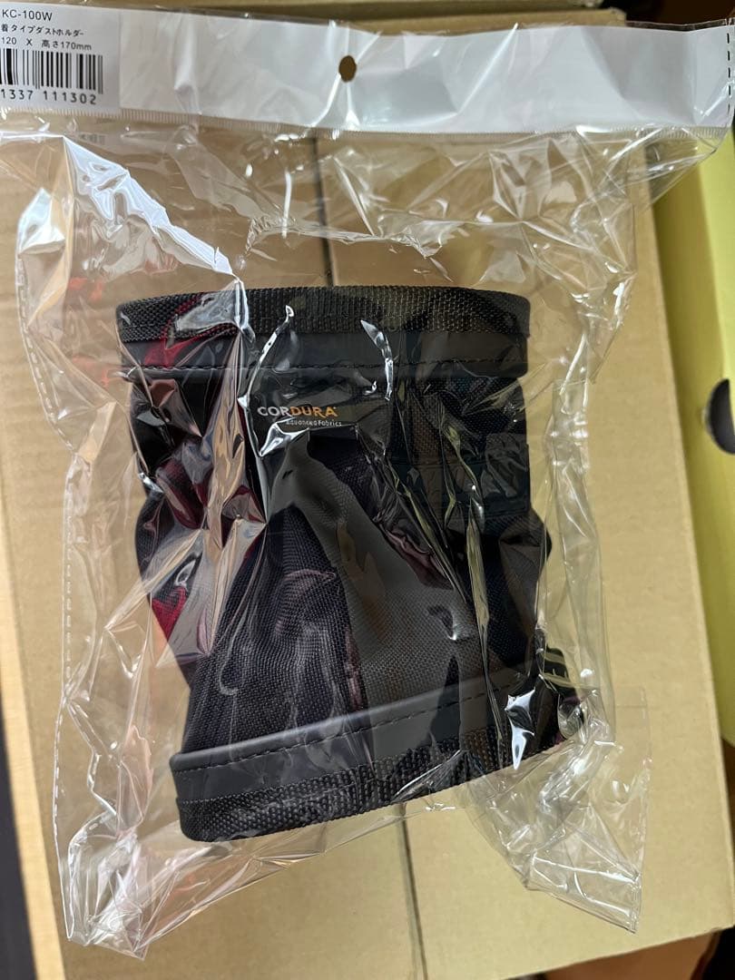 新品　未使用　ニックス黒タグ　脱着ダストホルダー