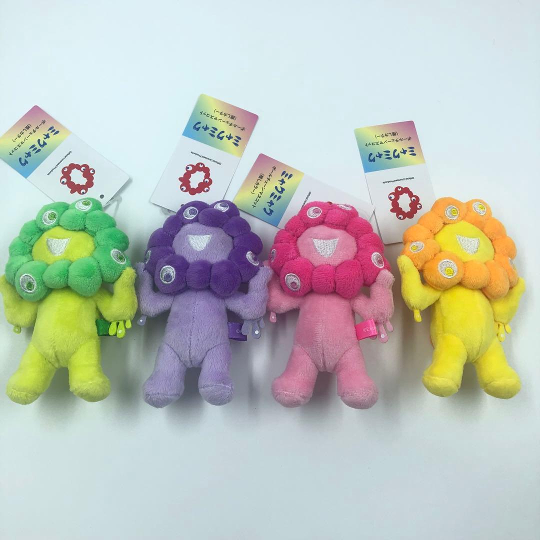 8種 コンプリート 推しカラー 日焼け ミャクミャク マスコット ぬいぐるみ