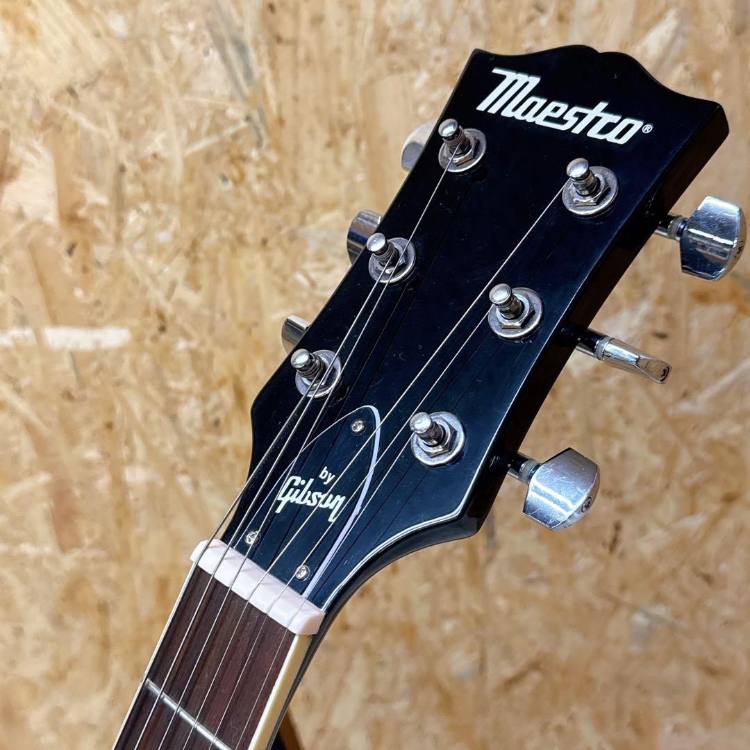 生産終了 Maestro by Gibson SG ブラック マエストロ