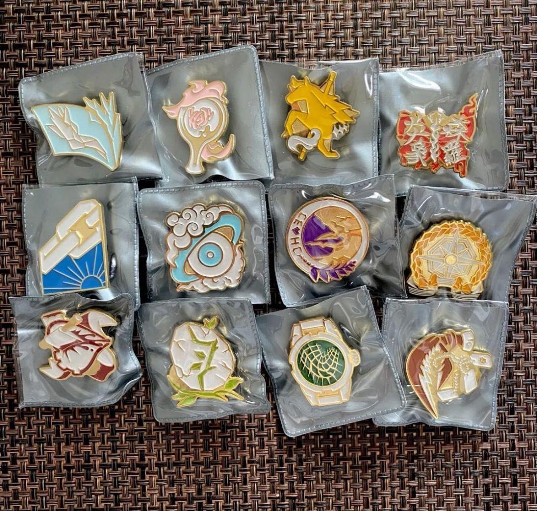 リンバスカンパニー　ピンバッジ12枚セット