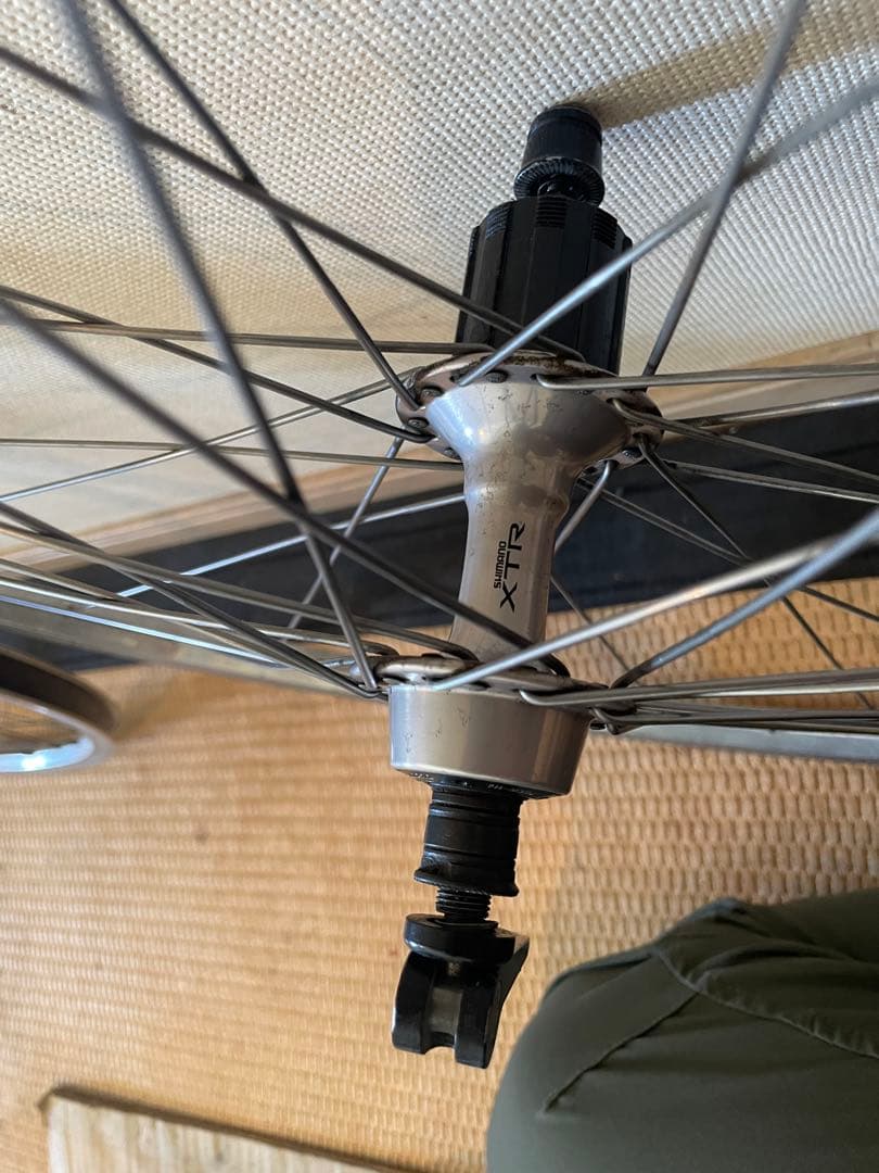 激レア Shimano XTR M900 カンパリム 完組ホイール