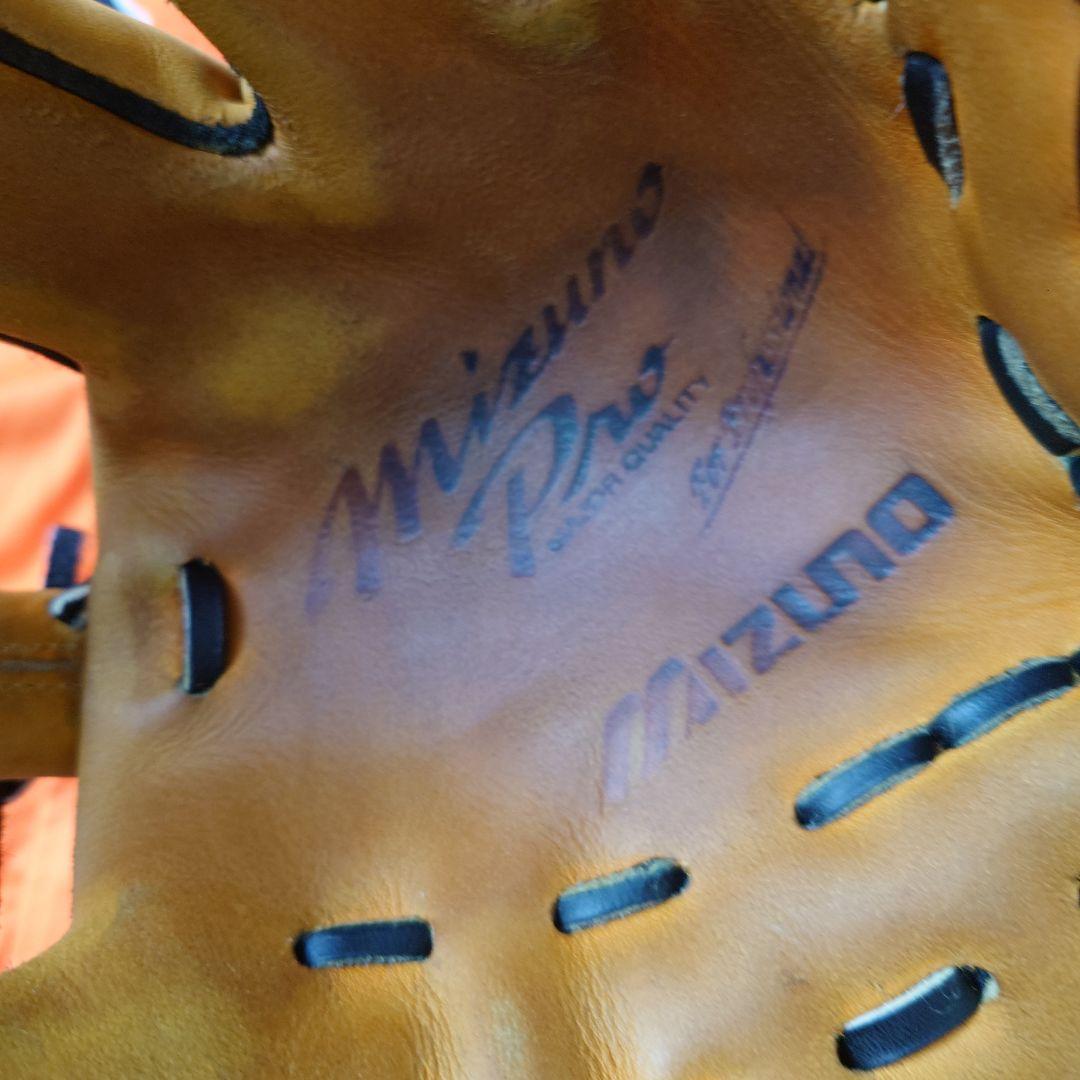 NPBプロ野球　選手支給硬式グローブ　ミズノ