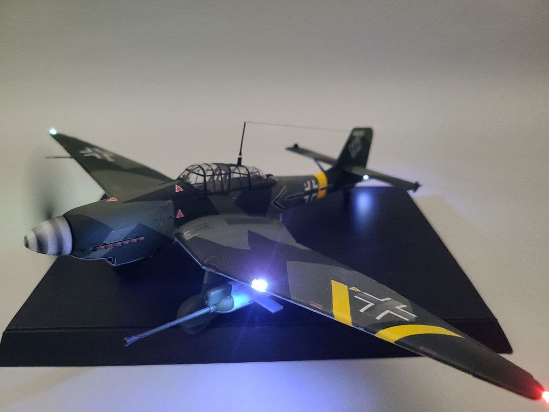 ユンカース スツーカ ju87 タンクバスター リアルモーターライズ完成品