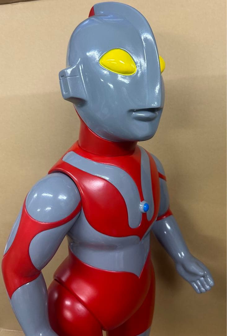 送料込　【中古】メディコム・トイ　ベアモデル製　超特大ウルトラマン（福耳仕様）
