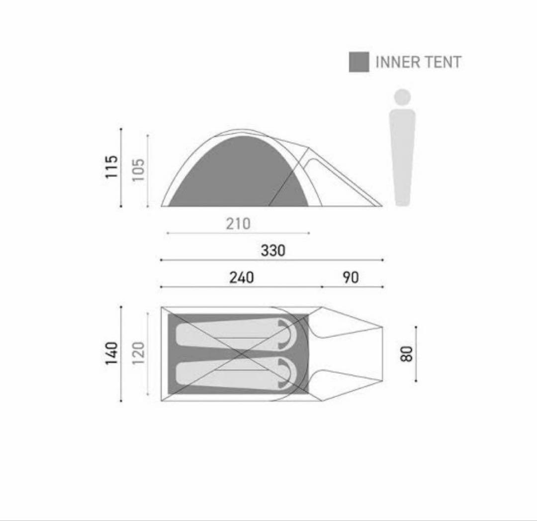 Muraco ムラコ NIMBUS 2P ニンバス2P