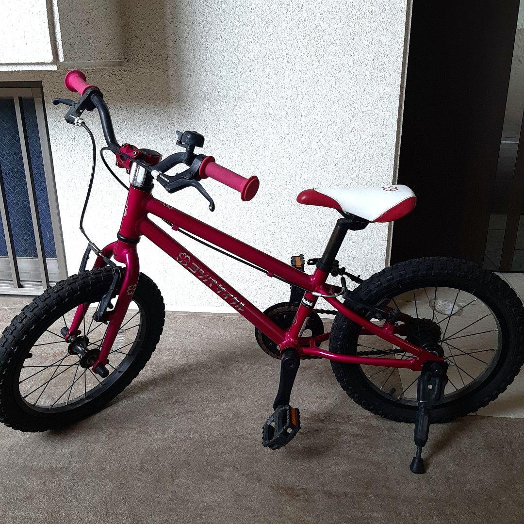 ヨツバサイクル　16インチ　ピンク