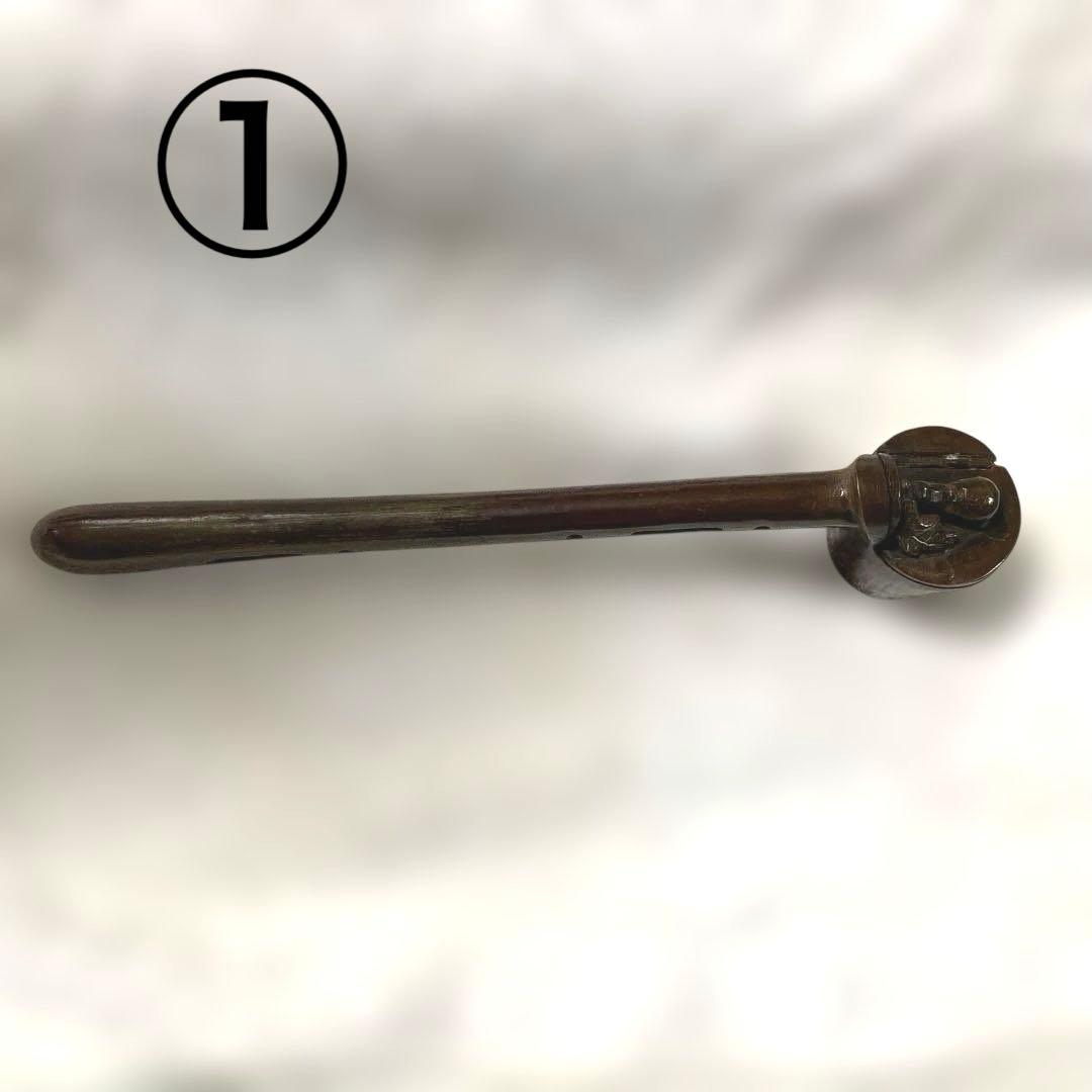 G-9 矢立　2個組　銅製　和文具　古道具　書道具　アンティーク　美術品　工芸品