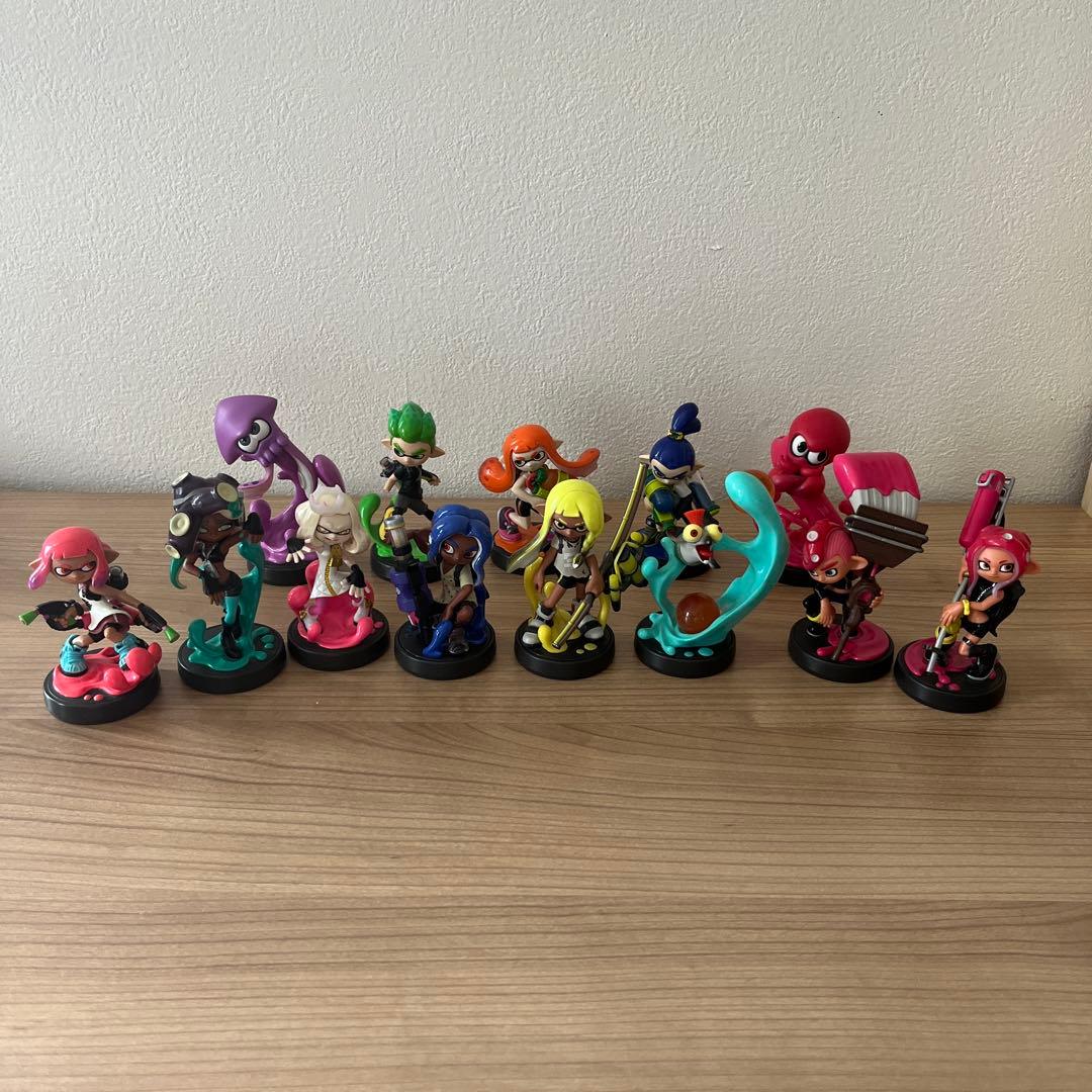 美品　スプラトゥーン アミーボ　12体セット+おまけ1体　amiibo