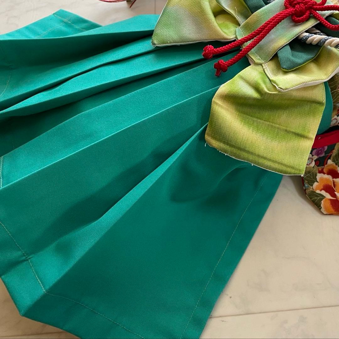 ノースフェイス大好き男様　わんちゃんの袴の着物オーダー　②