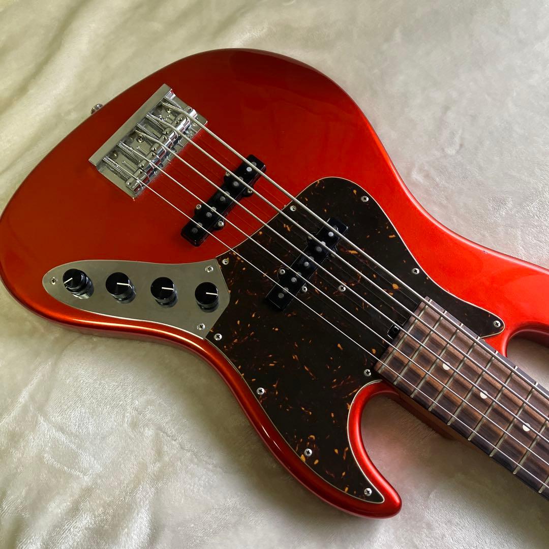 最終値下げSadowsky TYO 5弦ベース キャンディアップルオレンジ