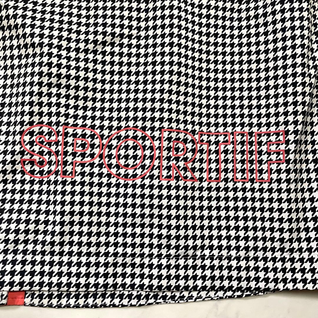 極美品♪ ルコックスポルティフ ゴルフ レインウェア ワンピース 千鳥格子 L