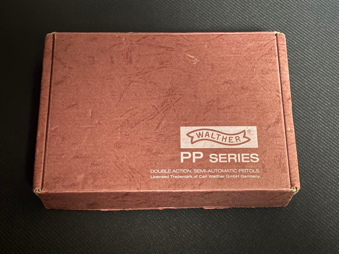 【マルゼン】 ワルサーPPK/S ブラックモデル