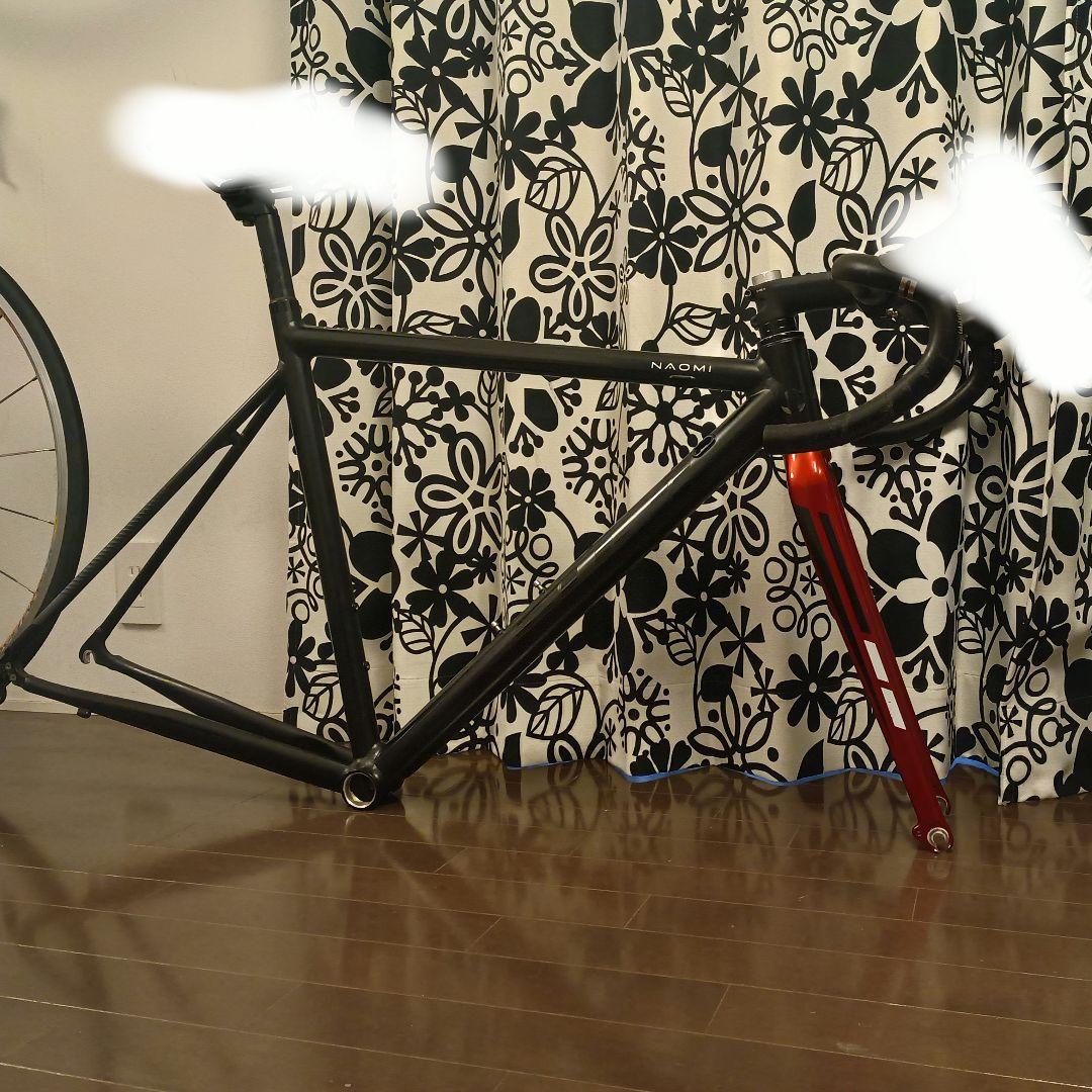 【週末値下】FUJI NAOMI アルミフレームセット（フォークは非純正）520