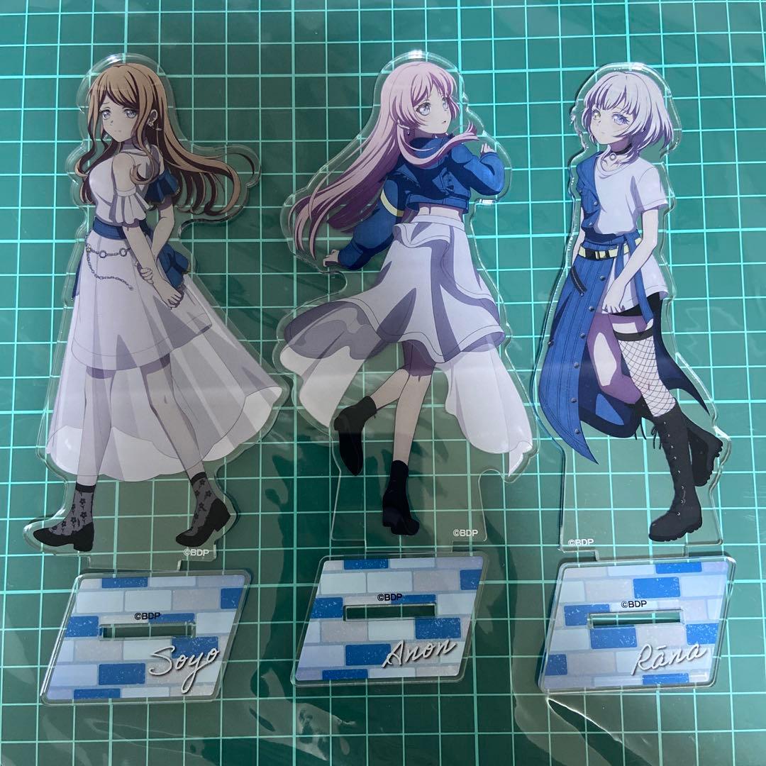 MyGO アクリルスタンド ブシロードストア2周年記念ver. 5人セット