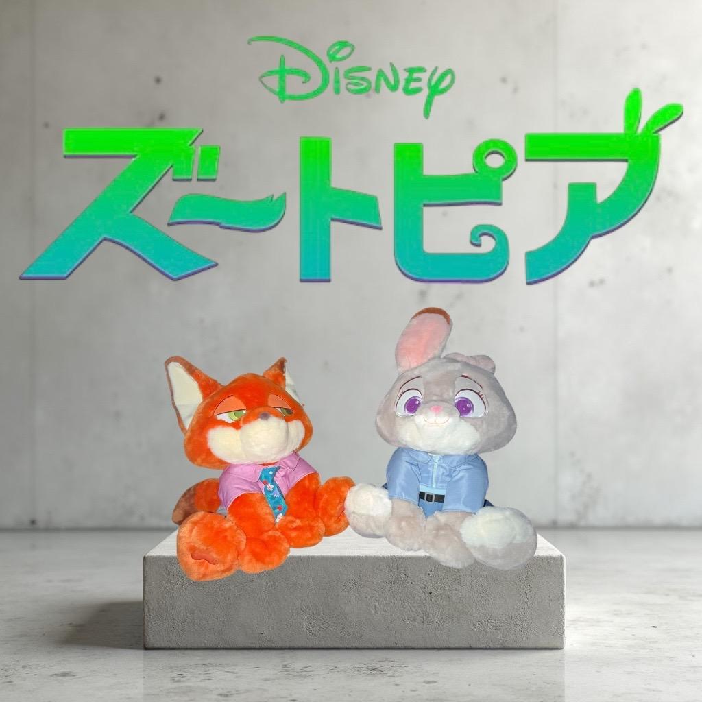 Costco コストコ ズートピア ぬいぐるみ ブランケット ニック ジュディ