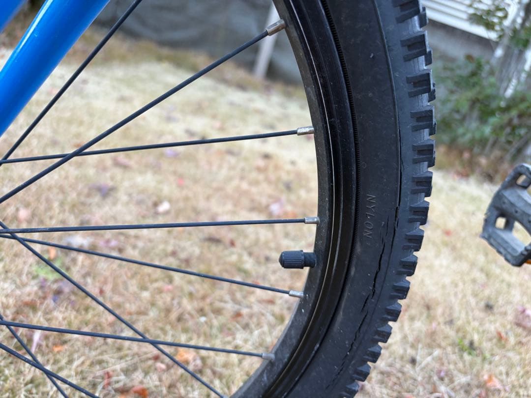 ヨツバサイクル　22インチ　レストアベースに