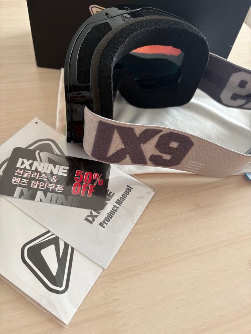 スキー・スノーボードアクセサリー IXNINE IX3PRO Moon PhotoChromic