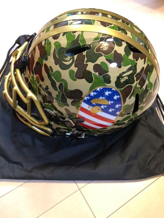 新品未使用 adidas RIDDELL X BAPE HELMET 値引