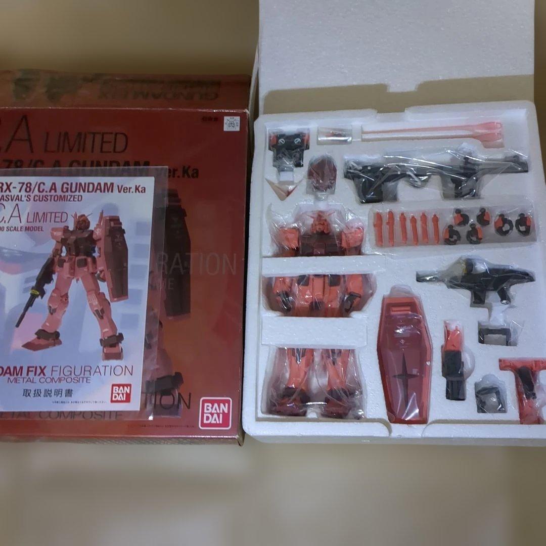 RX-78 C.Aガンダム Ver.Ka キャスバル専用ガンダム 開封済み