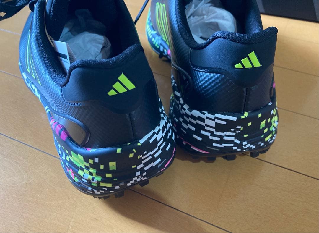 新品adidasアディダスゴルフシューズ　ゼットジー23 グリッチ
