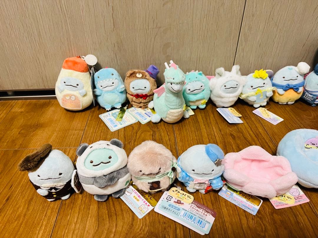 すみっコぐらし　とかげ　てのりぬいぐるみセット