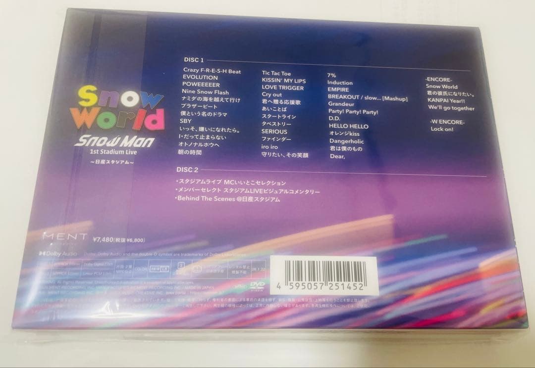 【新品未開封】Man  World日産スタジアムFC限定DVD