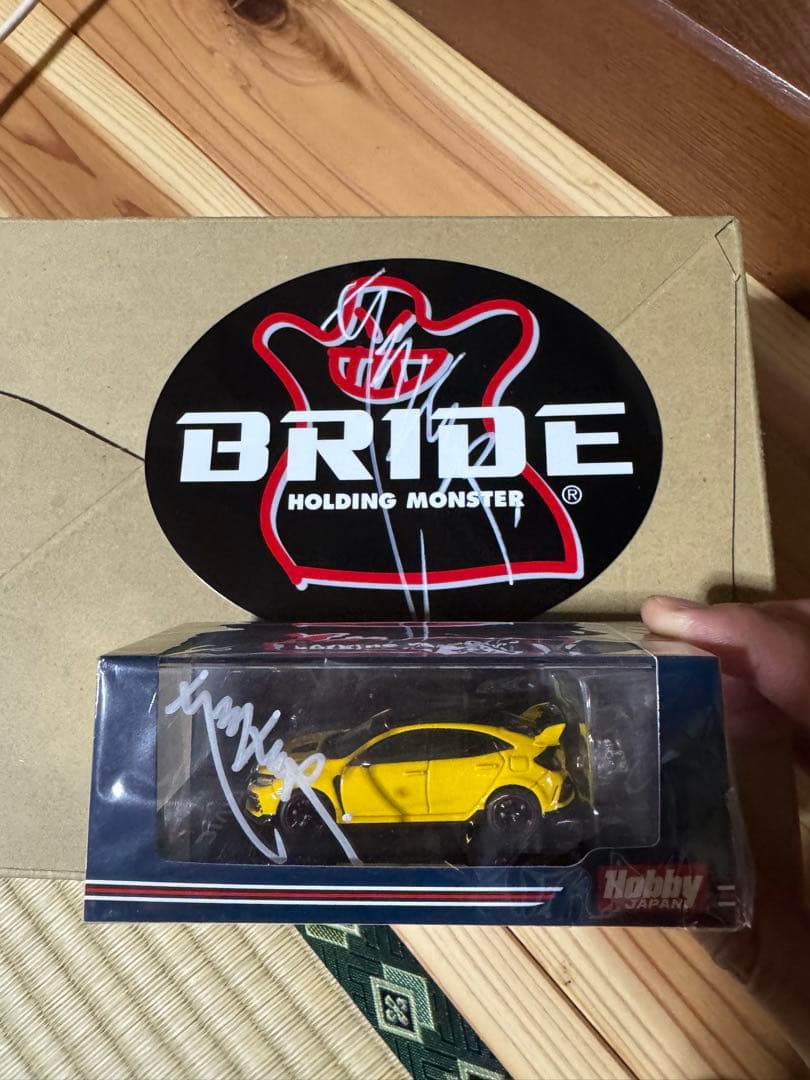 土屋圭一サイン Civic Type R (FK8) 2020 限定版 ミニカー