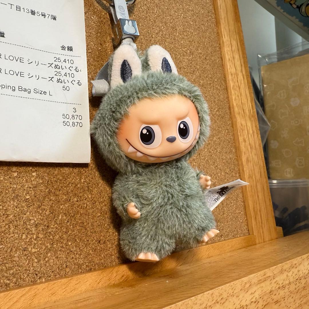 完全正規品 ラブブ ぬいぐるみペンダント （ ! ）シークレット 箱裏開け