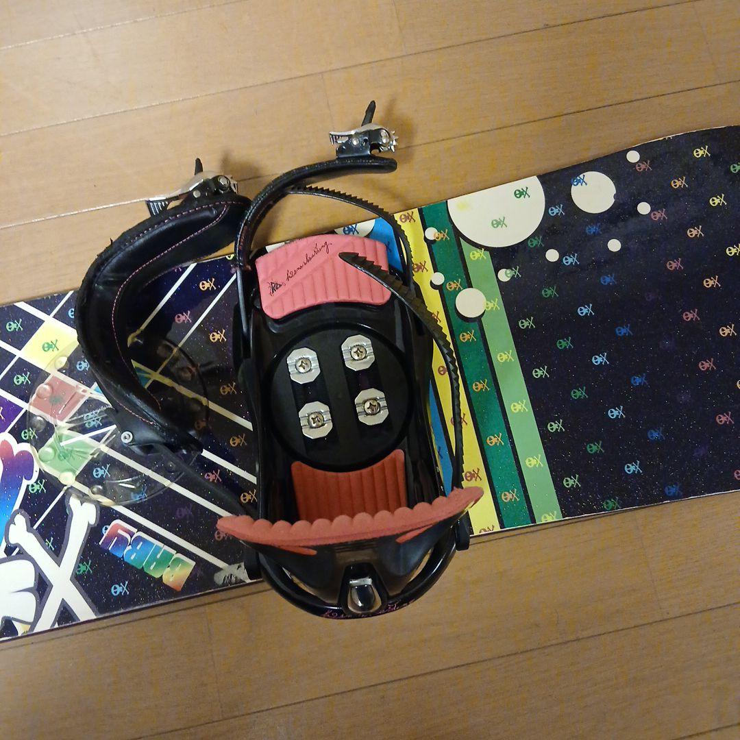 スノーボードSPOON & K2 ビンディング　セット　１３７cm送料込み