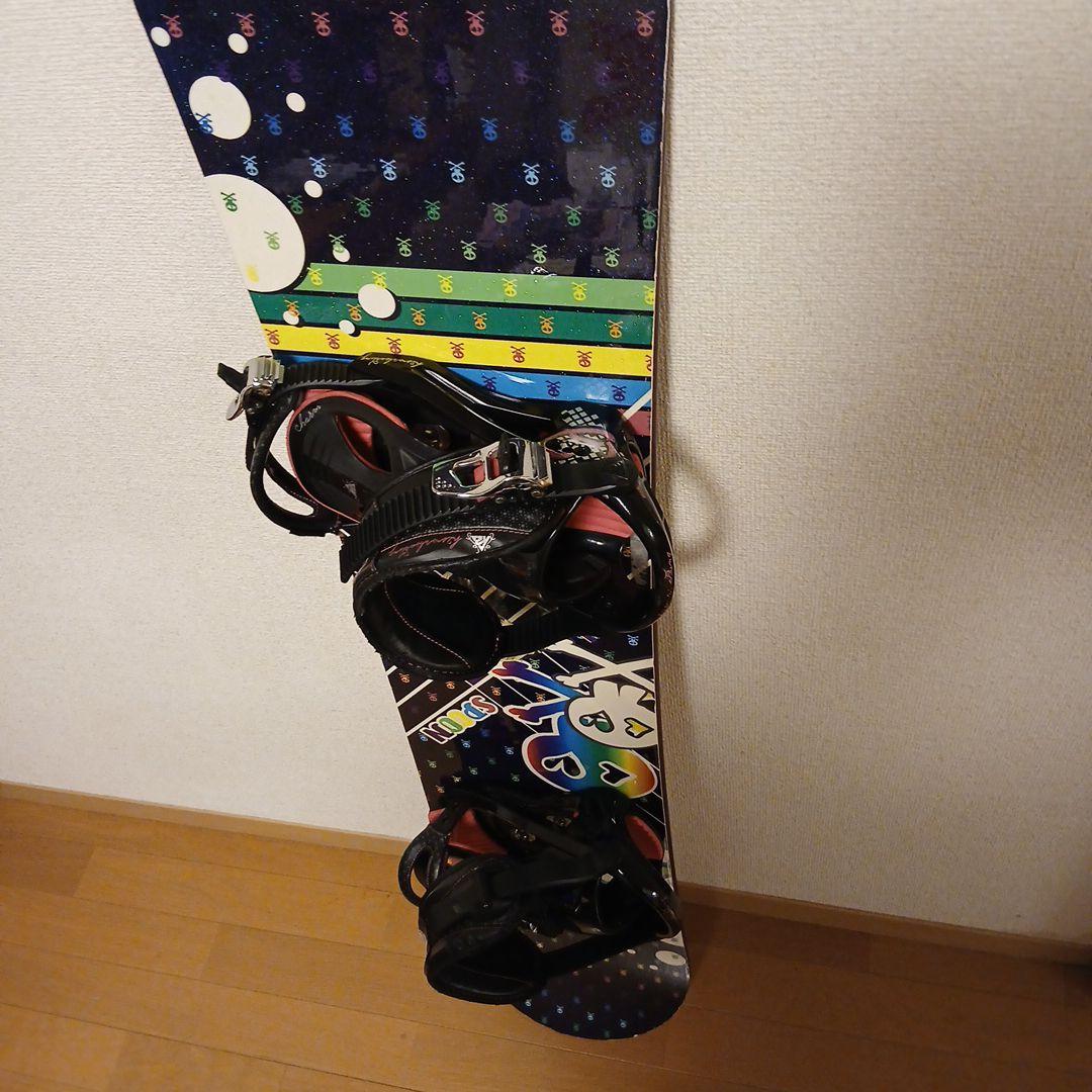 スノーボードSPOON & K2 ビンディング　セット　１３７cm送料込み