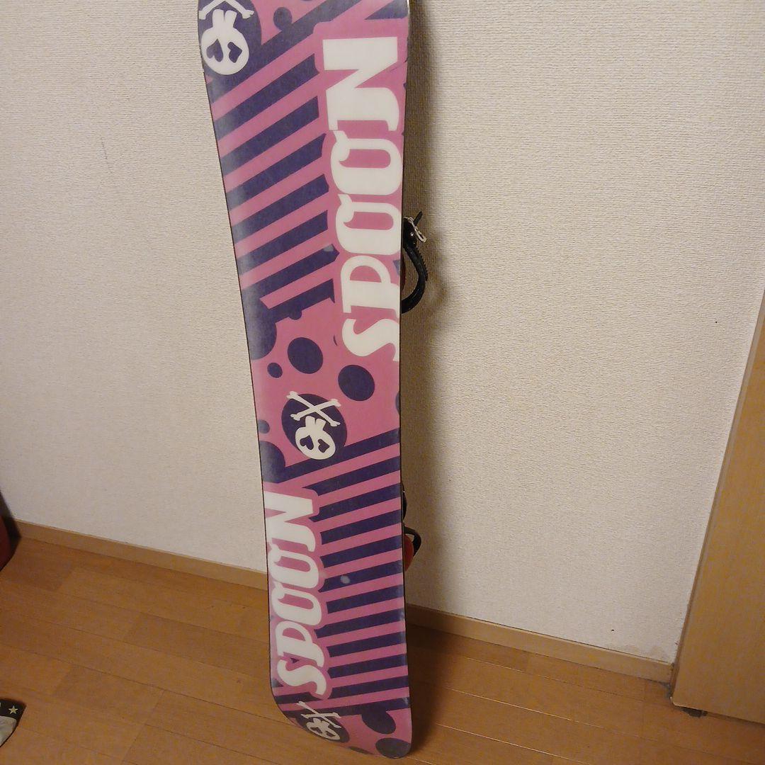 スノーボードSPOON & K2 ビンディング　セット　１３７cm送料込み