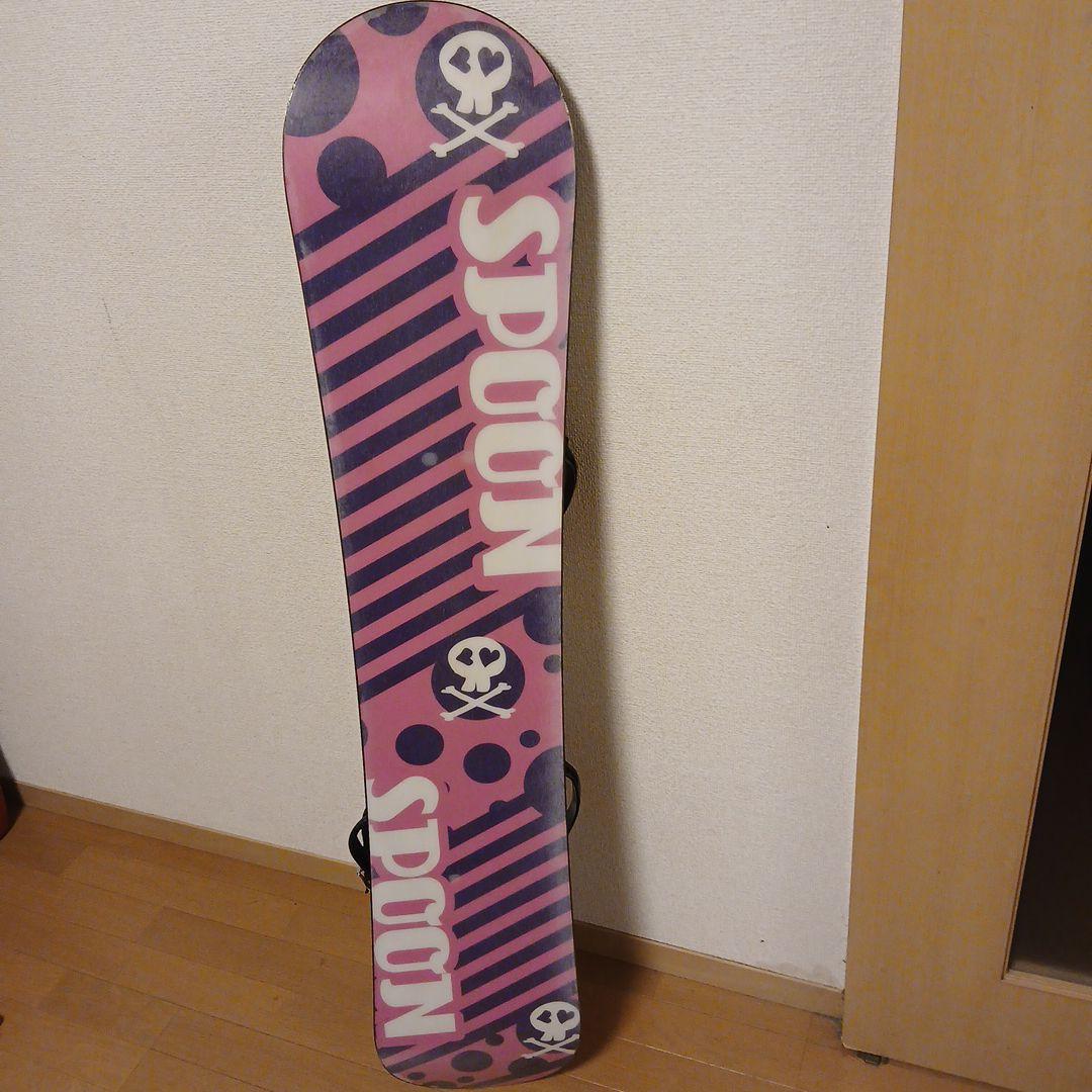 スノーボードSPOON & K2 ビンディング　セット　１３７cm送料込み