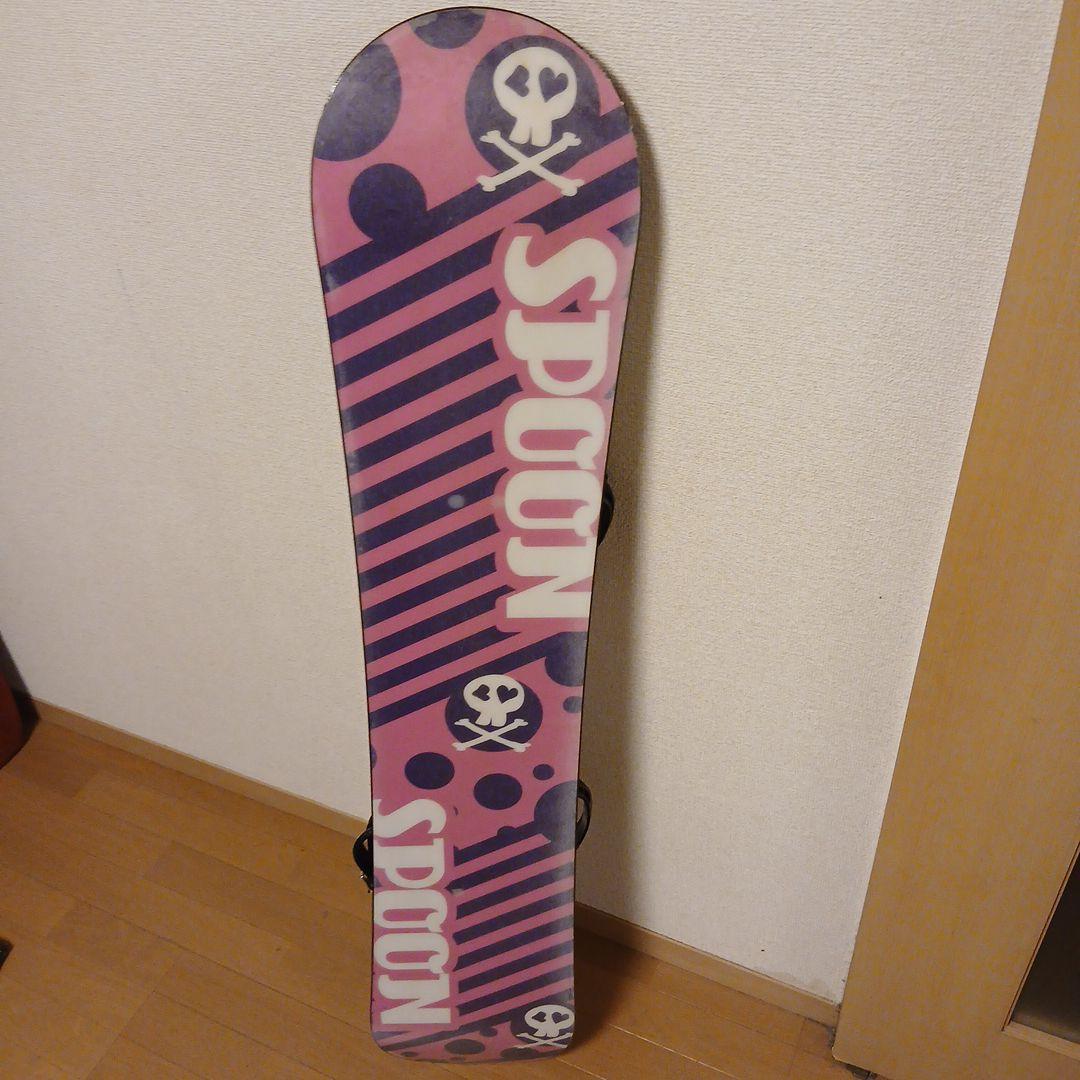 スノーボードSPOON & K2 ビンディング　セット　１３７cm送料込み