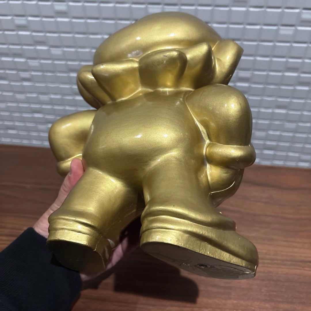 非売品 希少 任天堂 エンターテイメント 特約店用 ゴールド スーパーマリオ 像