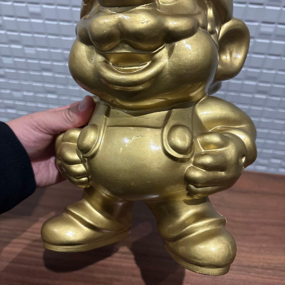 非売品 希少 任天堂 エンターテイメント 特約店用 ゴールド スーパーマリオ 像