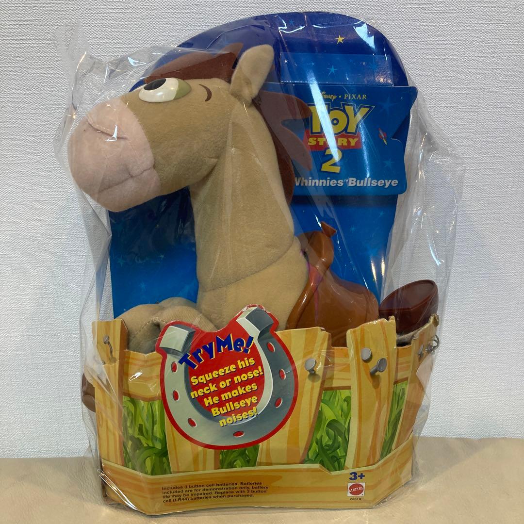 ディズニー　トイストーリー2 ブルズアイ　ぬいぐるみ　レア