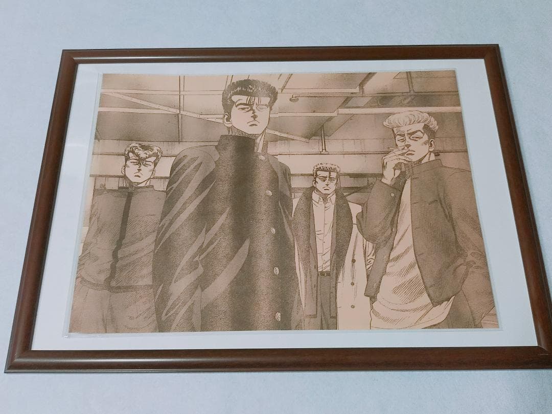 ろくでなしブルース　BLUES　アニメ＞漫画本＞四天王＞カード＞ポスター＞その他