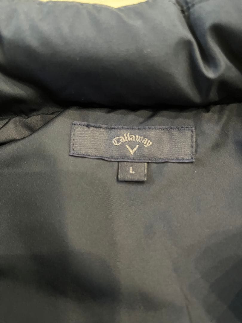 Callaway ネイビー ゴルフ ダウンジャケット Lサイズ