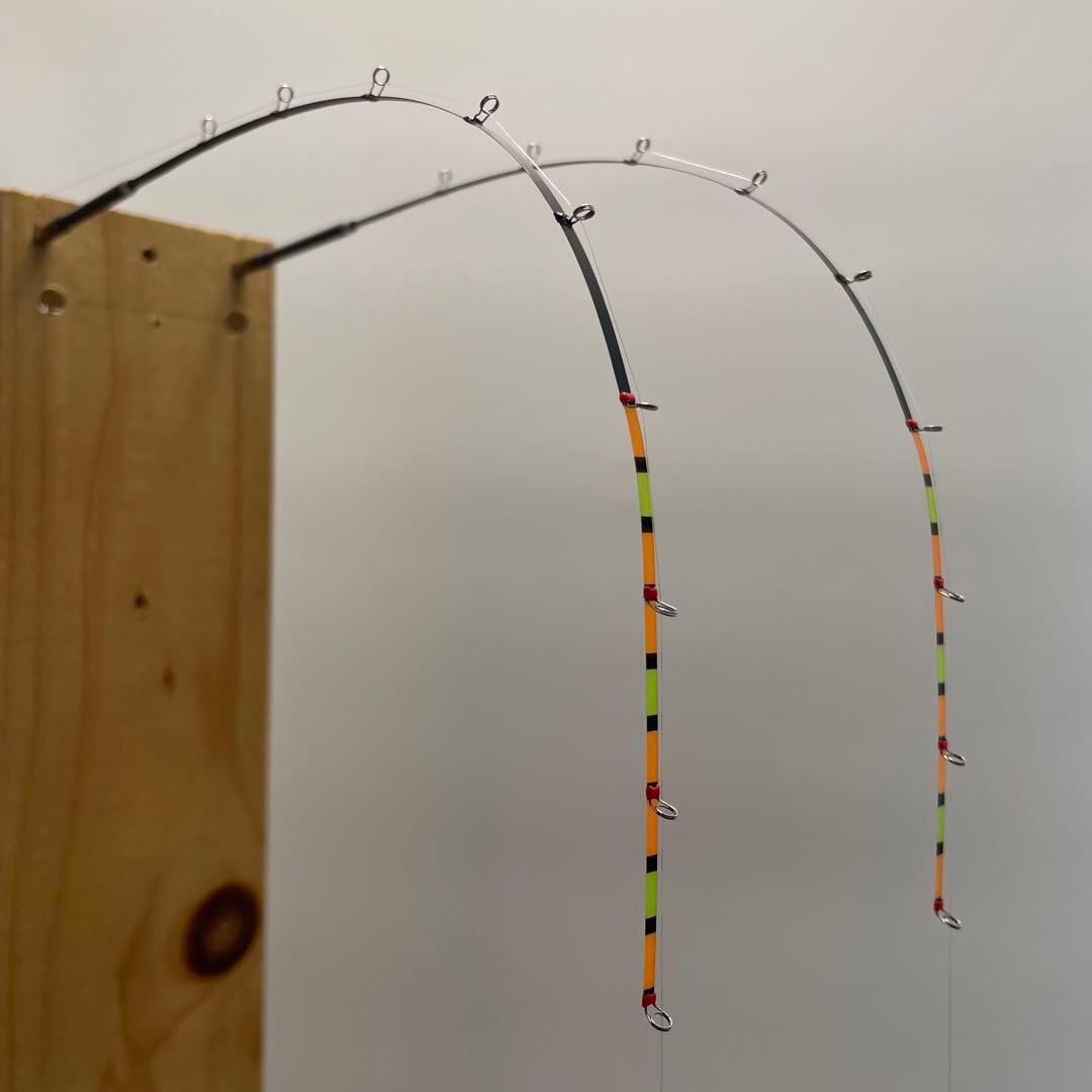 公魚　ハンドメイドロッド　レギュラーテーパー　362mm 2本セット