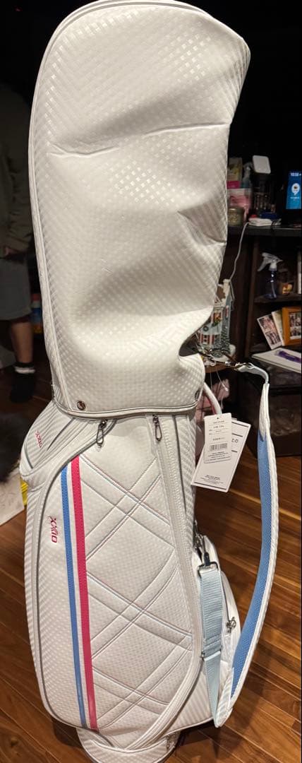 XXIO GGC-X143W ゴルフバッグ ホワイト 8.5型