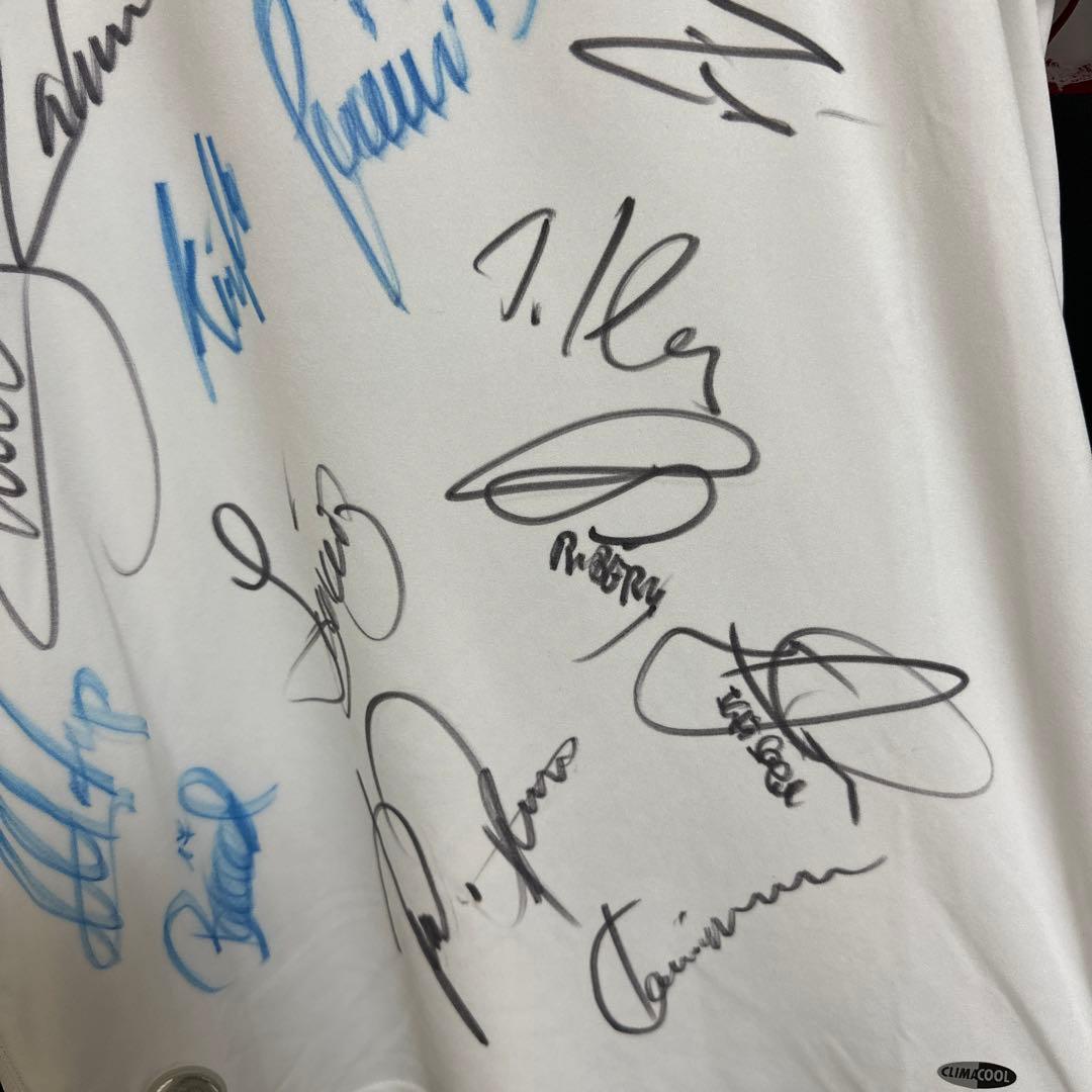 バイエルン・ミュンヘン　チームサイン　リベリ　ユニフォーム　サッカー　証明書付き