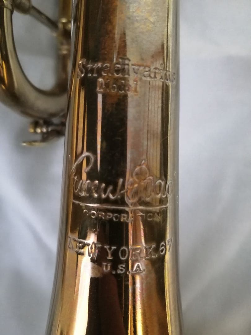 Bach ニューヨークバックトランペット　1950年製とラニオンブルースケース